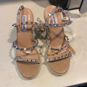 Steve Madden Studded Wedges